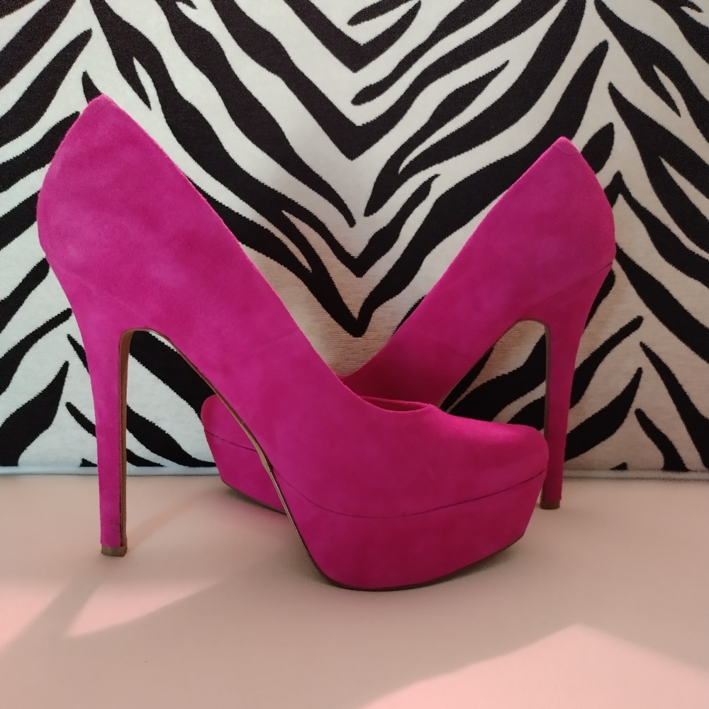 Jessica Simpson Pink Nubuck/Suede